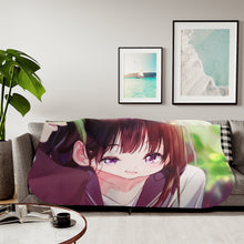 Load image into Gallery viewer, Hyouka Eru Chitanda Sherpa Blanket