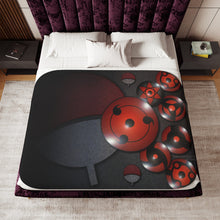 Load image into Gallery viewer, Sharingans Sherpa Blanket