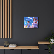 Load image into Gallery viewer, Your Name. Canvas Framed Art Print