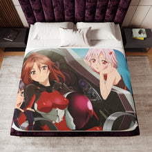 Load image into Gallery viewer, Anime Guilty Crown Sherpa Blanket
