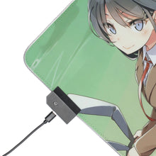 Load image into Gallery viewer, Rascal Does Not Dream Of Bunny Girl Senpai RGB LED Mouse Pad (Desk Mat)