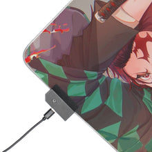 Load image into Gallery viewer, Demon Slayer: Kimetsu No Yaiba RGB LED Mouse Pad (Desk Mat)