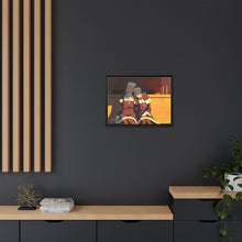 Load image into Gallery viewer, Fire Force Iris, Hibana Canvas Framed Art Print