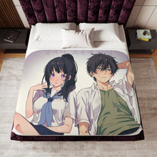 Load image into Gallery viewer, Hyouka Eru Chitanda Sherpa Blanket