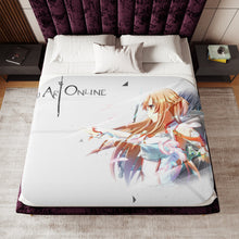Load image into Gallery viewer, Asuna and Kiroto (Sword Art Online) Sherpa Blanket