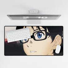 Load image into Gallery viewer, Anime Your Lie in Aprilr Mouse Pad (Desk Mat)