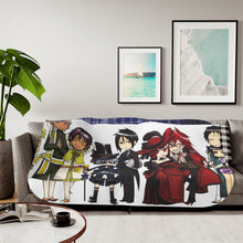 Load image into Gallery viewer, Black Butler Sherpa Blanket