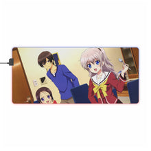 Load image into Gallery viewer, Charlotte Nao Tomori, Ayumi Otosaka RGB LED Mouse Pad (Desk Mat)