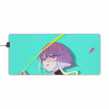 Load image into Gallery viewer, Cyberpunk: Edgerunners RGB LED Mouse Pad (Desk Mat)