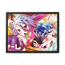 Load image into Gallery viewer, Sora and Shiro (No Game No Life) Canvas Framed Art Print