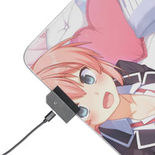 Load image into Gallery viewer, Yukino Yukinoshita, Yui Yuigahama RGB LED Mouse Pad (Desk Mat)