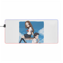 Load image into Gallery viewer, Karakai Jouzu No Takagi-san RGB LED Mouse Pad (Desk Mat)