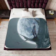 Load image into Gallery viewer, Boruto Sherpa Blanket