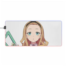 Load image into Gallery viewer, Lycoris Recoil Kurumi RGB LED Mouse Pad (Desk Mat)
