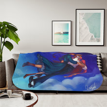 Load image into Gallery viewer, Anime Howl's Moving Castle Sherpa Blanket