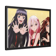 Load image into Gallery viewer, Guilty Crown Inori Yuzuriha, Ayase Shinomiya, Tsugumi Canvas Framed Art Print