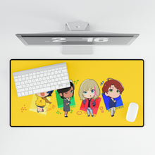 Load image into Gallery viewer, Wonder Egg Priority Rika Kawai, Momoe Sawaki, Neiru Aonuma Mouse Pad (Desk Mat)