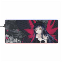 Load image into Gallery viewer, Accel World Kuroyukihime RGB LED Mouse Pad (Desk Mat)