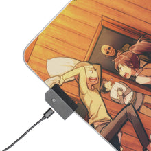 Load image into Gallery viewer, The Future of Humanity RGB LED Mouse Pad (Desk Mat)