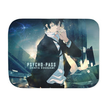 Load image into Gallery viewer, Shinya Kogami smoking Sherpa Blanket