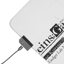 Load image into Gallery viewer, Steins;Gate Kurisu Makise RGB LED Mouse Pad (Desk Mat)