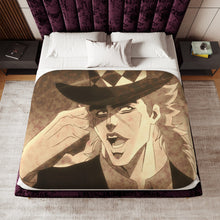 Load image into Gallery viewer, Anime Jojo's Bizarre Adventure Sherpa Blanket