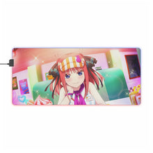 Load image into Gallery viewer, Nino Nakano RGB LED Mouse Pad (Desk Mat)