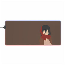 Load image into Gallery viewer, Mikasa Ackerman RGB LED Mouse Pad (Desk Mat)