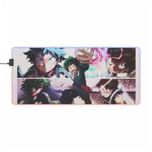 Load image into Gallery viewer, Izuku Midoria epic moment RGB LED Mouse Pad (Desk Mat)