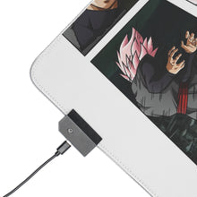 Load image into Gallery viewer, Black Goku RGB LED Mouse Pad (Desk Mat)