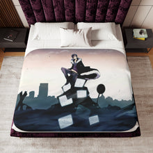 Load image into Gallery viewer, Durarara!! Izaya Orihara Sherpa Blanket