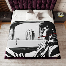 Load image into Gallery viewer, Shinya Kogami Sherpa Blanket