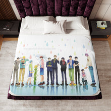 Load image into Gallery viewer, Kuroko's Basketball Tetsuya Kuroko, Daiki Aomine, Atsushi Murasakibara, Teppei Kiyoshi Sherpa Blanket