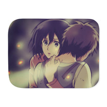 Load image into Gallery viewer, Anime Attack On Titan Sherpa Blanket