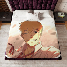 Load image into Gallery viewer, Mob Psycho 100 Arataka Reigen Sherpa Blanket