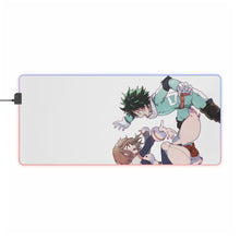 Load image into Gallery viewer, My Hero Academia Izuku Midoriya RGB LED Mouse Pad (Desk Mat)