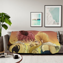 Load image into Gallery viewer, Anime Fairy Tail Sherpa Blanket