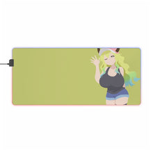 Load image into Gallery viewer, Lucoa Minimalist RGB LED Mouse Pad (Desk Mat)