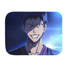 Load image into Gallery viewer, Kuroko's Basketball Daiki Aomine Sherpa Blanket