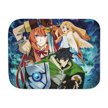 Load image into Gallery viewer, The Rising of the Shield Hero Raphtalia, Naofumi Iwatani, Filo Sherpa Blanket