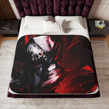 Load image into Gallery viewer, Kaneki Sherpa Blanket
