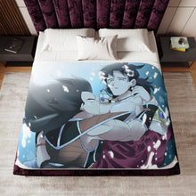 Load image into Gallery viewer, Vegeta and Broly Sherpa Blanket