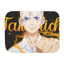 Load image into Gallery viewer, Tokyo Revengers Takemichi Hanagaki Sherpa Blanket