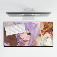 Load image into Gallery viewer, Nekomata Okayu Mouse Pad (Desk Mat)
