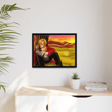 Load image into Gallery viewer, Anime FullMetal Alchemistr Canvas Framed Art Print
