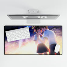 Load image into Gallery viewer, Anime Your Name. Mouse Pad (Desk Mat)