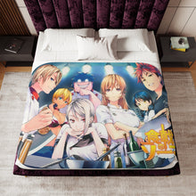 Load image into Gallery viewer, Food Wars: Shokugeki no Soma Sherpa Blanket