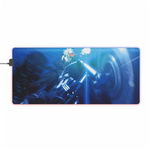 Load image into Gallery viewer, Fate/Zero Saber RGB LED Mouse Pad (Desk Mat)