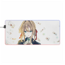 Load image into Gallery viewer, Violet Evergarden RGB LED Mouse Pad (Desk Mat)