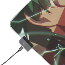 Load image into Gallery viewer, My Hero Academia Izuku Midoriya RGB LED Mouse Pad (Desk Mat)